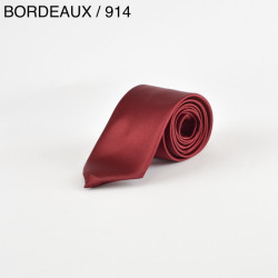 Cravate BORDEAUX/914