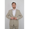 Veste de costume beige (2198/32 Oxford)