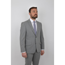 Veste de costume gris moyen...