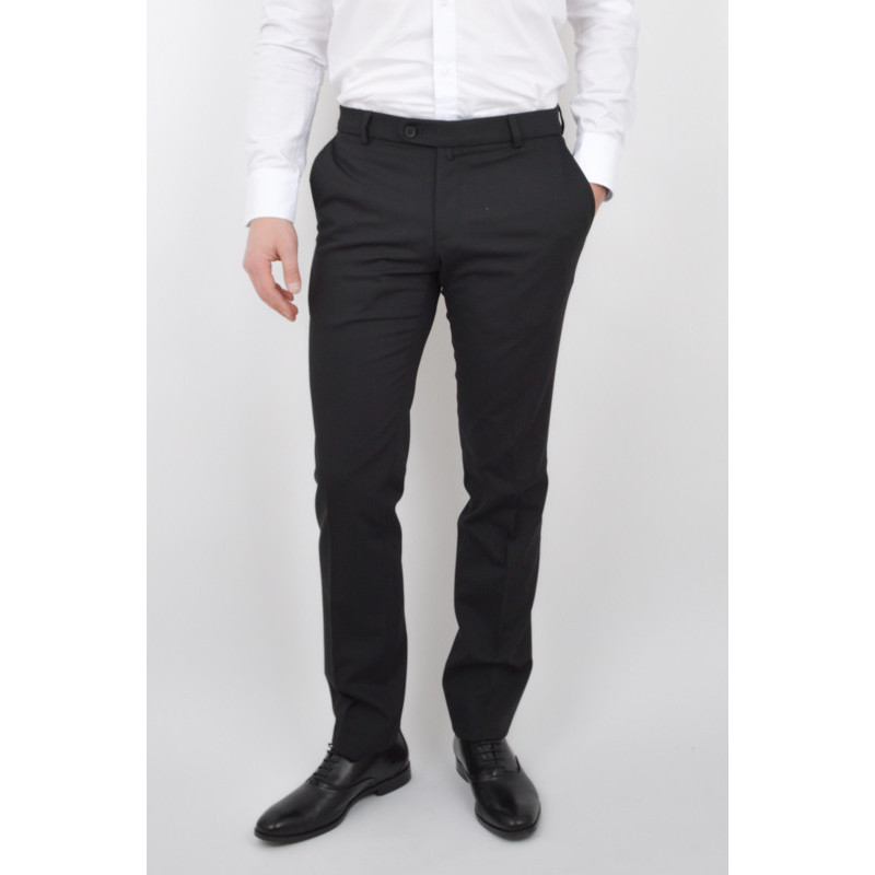 Pantalon de costume noir (2198/00 LILLE-CASTRES)