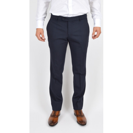 Pantalon de costume bleu foncé (2198/12 LILLE-CASTRES)