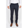 Pantalon de costume bleu foncé (2198/12 LILLE-CASTRES)