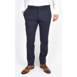 Pantalon de costume bleu foncé (2198/12 LILLE-CASTRES)
