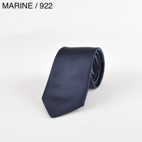 Cravate unie MARINE / 922