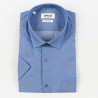 Chemisette bleu repassage superflu (3315/15-3415/15)