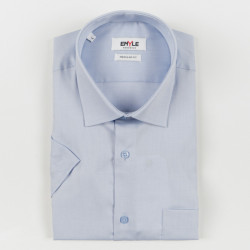 Chemisette oxford bleu ciel (3615/12-3715/12)