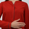 Blouse crêpe rouge - JAPSUL/60