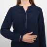 Blouse crêpe marine - JAPSUL/10