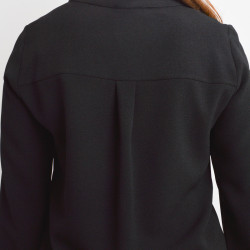 Blouse crêpe noire - JAPSUL/00