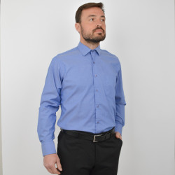 Chemise bleue...