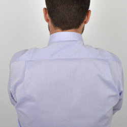 Chemise parme repassage superflu  (3300/64-3400/64)