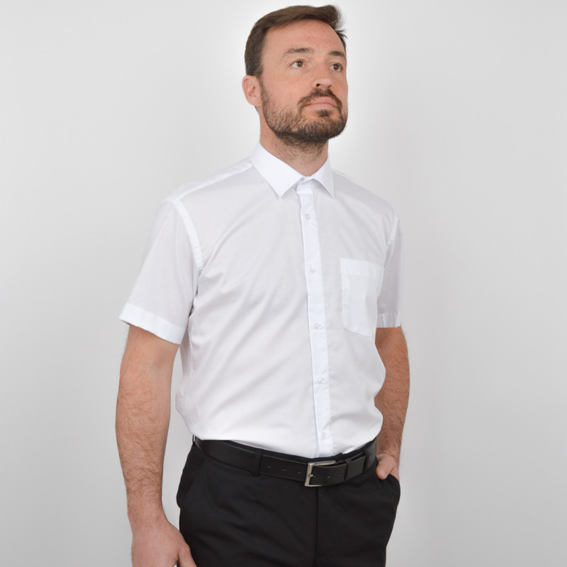 Chemisette blanche repassage superflu (3315/34-3415/34)