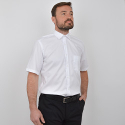 Chemisette oxford blanche...