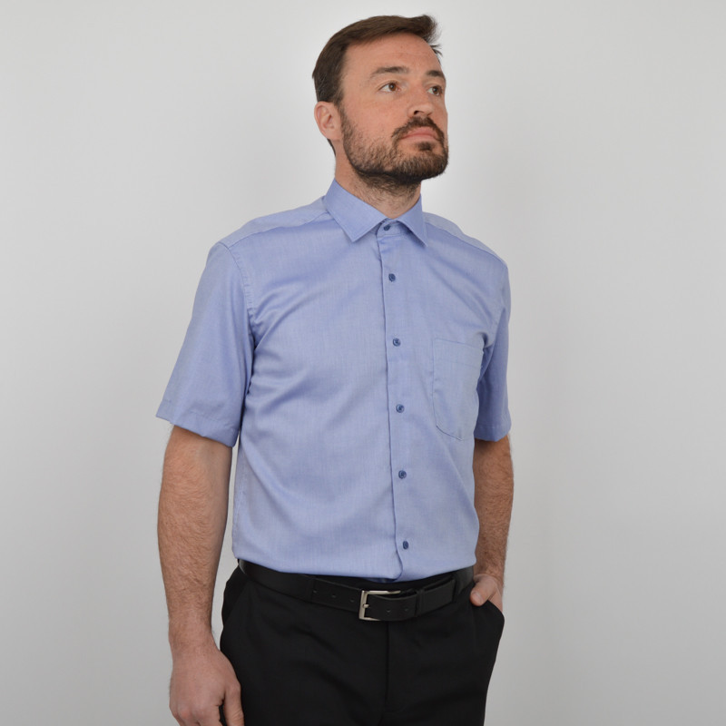 Chemisette oxford bleu (3615/15-3715/15)