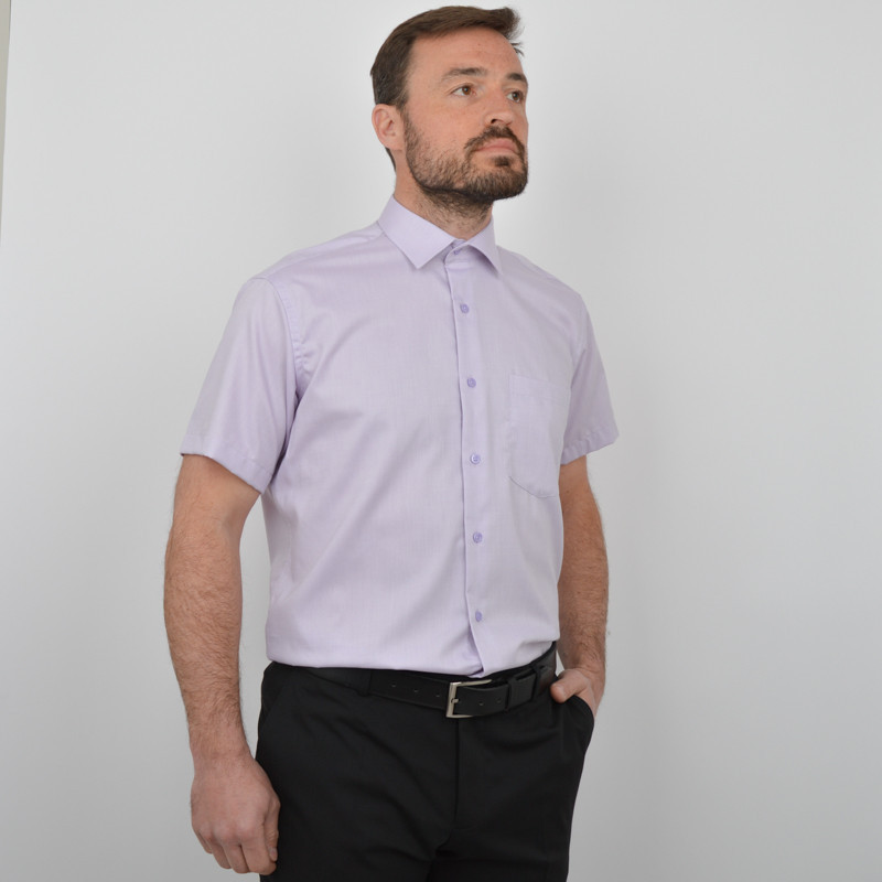 Chemisette oxford parme (3615/64-3715/64)
