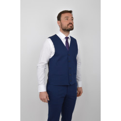 Gilet de costume bleu...