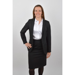 Veste tailleur Bi-Extensible noire - 2198/00 VAL