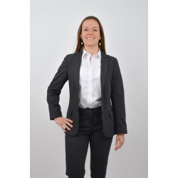 Veste tailleur Bi-Extensible anthracite - 2198/01 Val