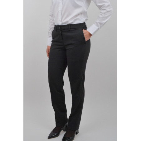 Pantalon Bi-Extensible noir - 2198/00 Isa
