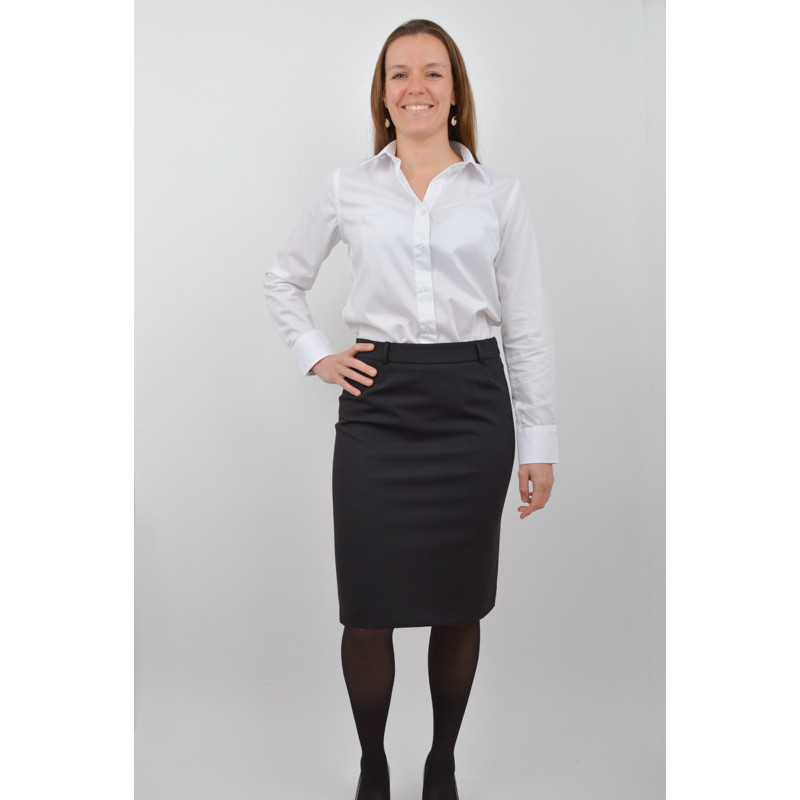 Jupe Bi-Extensible noire - 2198/00 Rimini