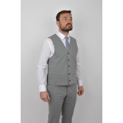 Gilet de costume gris moyen...