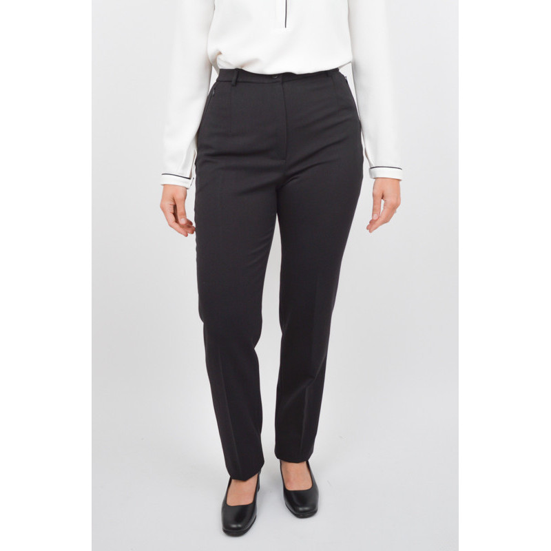 Pantalon noir jersey (Janlon/00)