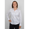 Chemisier manches longues oxford blanche (3550/34)